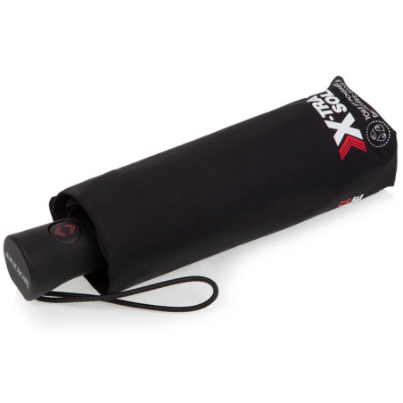 Isotoner X-Tra Solid Folding Umbrella Black