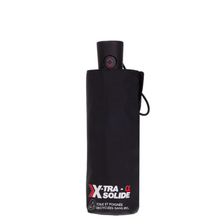 Isotoner X-Tra Solid Folding Umbrella Black