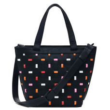 Desigual Fantasia Cabas Perforé Negro
