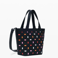 Desigual Fantasia Cabas Perforé Negro