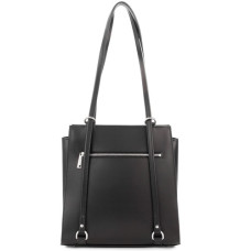Lancaster Constance Sac porté Epaule et Sac à Dos 437-21 Noir