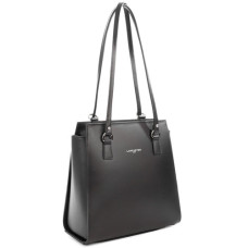 Lancaster Constance Sac porté Epaule et Sac à Dos 437-21 Noir cote