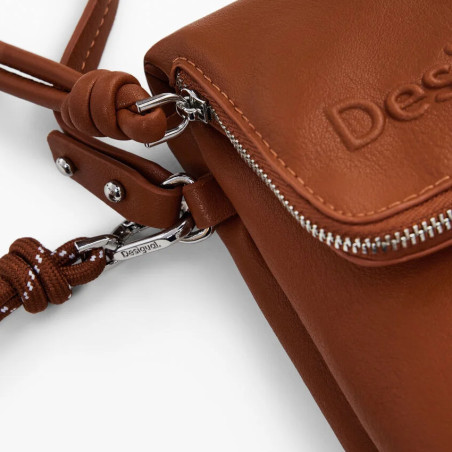 Desigual Half Phone Wallet Smartphone Logo Leather
