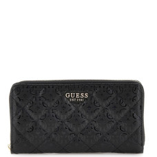 Guess Laurel Quilted Coin Purse Black