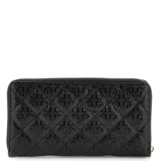 Guess Laurel Porte-Monnaie Matelassé Noir dos