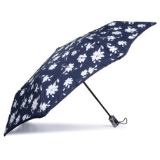 Isotoner Automatic X-TRA SOLIDE ALPHA Flower Marine Umbrella