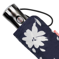 Isotoner Automatic X-TRA SOLIDE ALPHA Flower Marine Umbrella