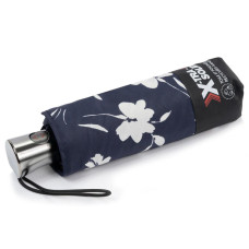 Isotoner X-Tra Solid Folding Umbrella Sea Flower: face the rain wit...