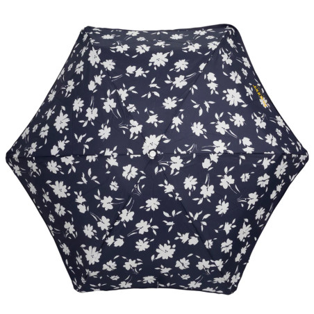 Isotoner X-Tra Solid Folding Umbrella Sea Flower: face the rain wit...