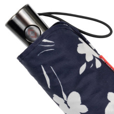 Isotoner X-Tra Solid Folding Umbrella Sea Flower: face the rain wit...