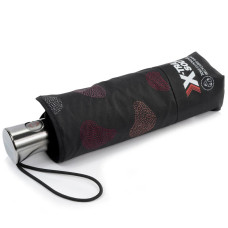 Isotoner X-Tra Solid Folding Polka Dot Contemporary Umbrella: face ...