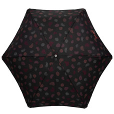 Isotoner X-Tra Solid Folding Polka Dot Contemporary Umbrella: face ...