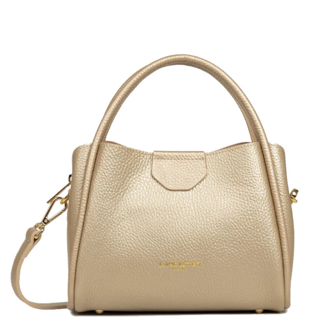 Lancaster Ida Double Shoulder Bag 470-83 Pale Gold
