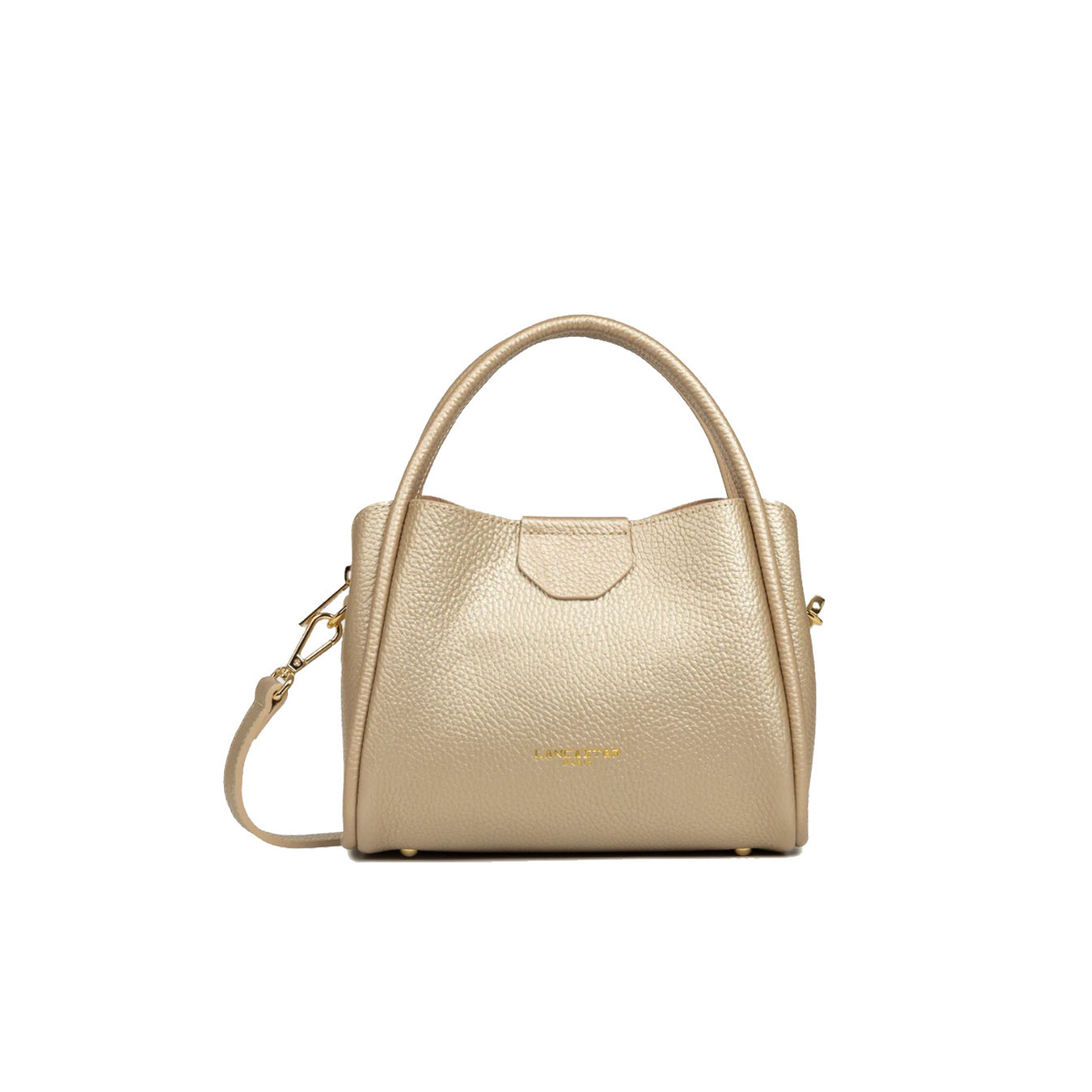 Lancaster Ida Double Shoulder Bag 470-83 Pale Gold