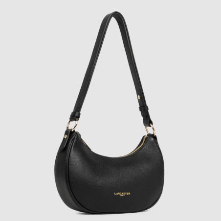 Lancaster Milano Aria Petit Sac Besace 480-070 Noir côté