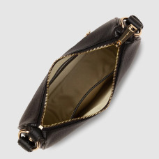Lancaster Milano Aria Petit Sac Besace 480-070 Noir ouvert