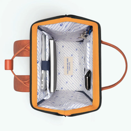Cabaïa Large Sac à Dos 15" Tanta ouvert