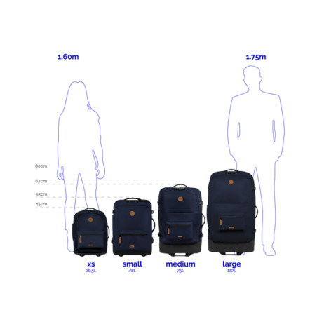 Reykjavik L Soft Suitcase Valise Flexible