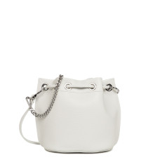 Lancaster Alba Double Bucket Bag 470-80 Light Grey In Silver