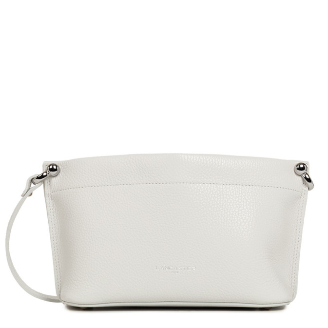 Lancaster Alba Double Trotter Bag 470-82 Light Grey In Silver