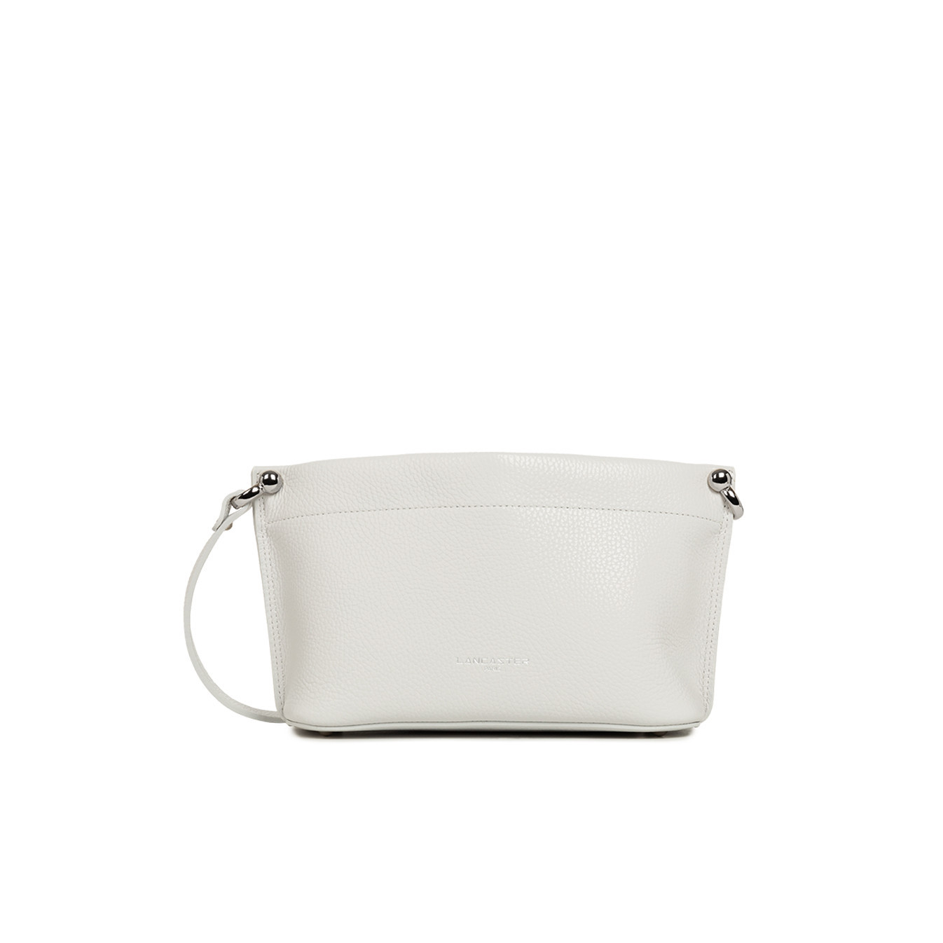 Lancaster Alba Double Trotter Bag 470-82 Light Grey In Silver