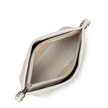 Lancaster Alba Double Sac Trotteur 470-82 Gris Clair In Argent ouvert