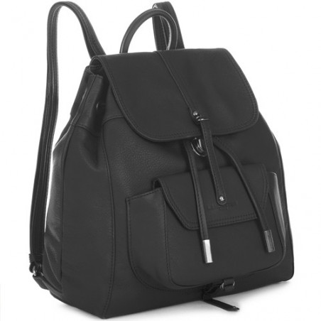 Lancaster Soft Vintage Nova Sac à Dos 5764 Noir cote