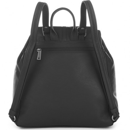 Lancaster Soft Vintage Nova Sac à Dos 5764 Noir dos