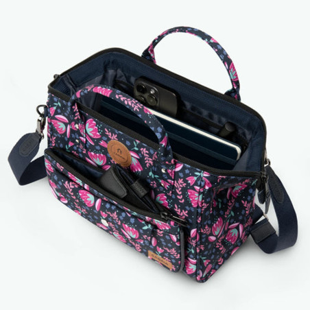 Cabaïa Crossbody Sac Porté Travers M Grotta Verde