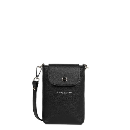 Lancaster Milano Bao Smartphone Pouch Leather 480-069 Black