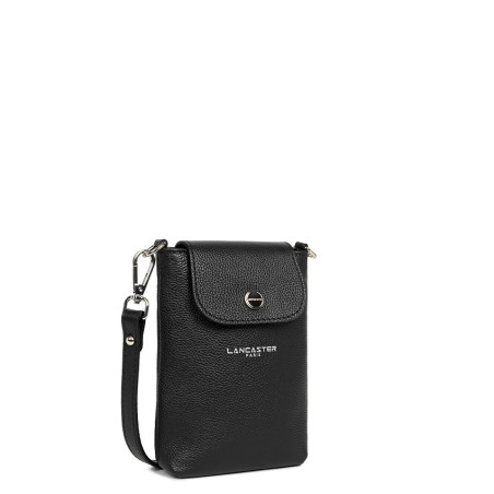 Lancaster Milano Bao Smartphone Pouch Leather 480-069 Black