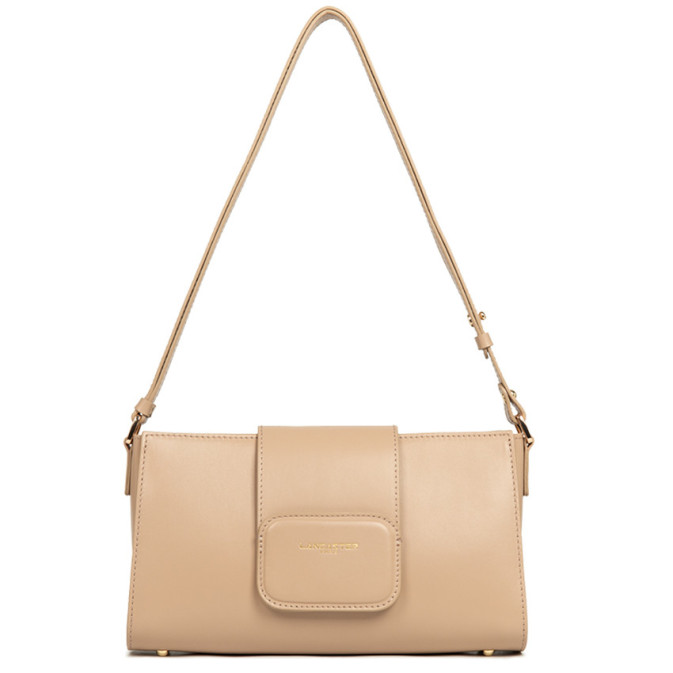 Lancaster Paris Pad Grand Sac Trotteur 480-055 Beige Foncé