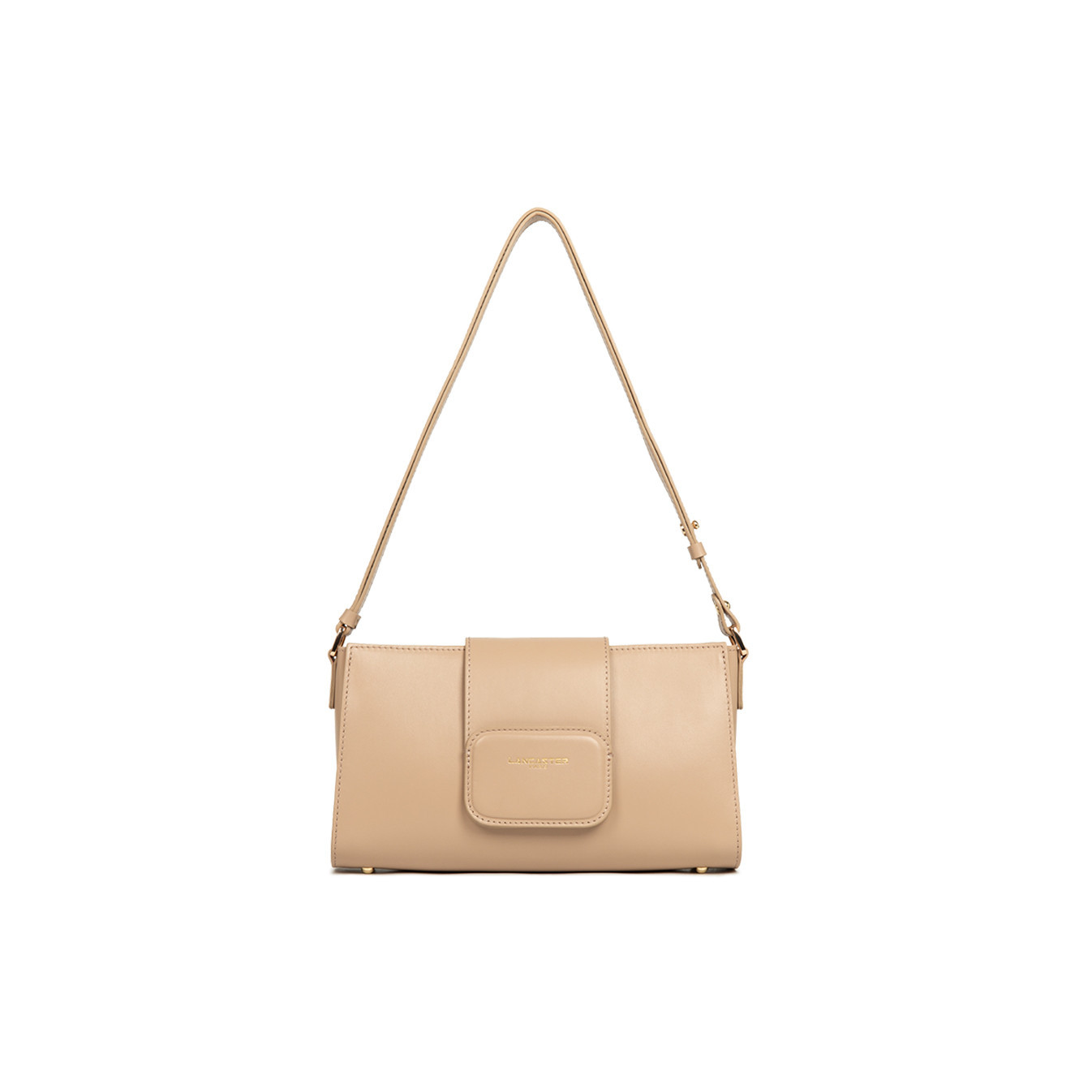 Lancaster Paris Pad Grand Sac Trotteur 480-055 Beige Foncé