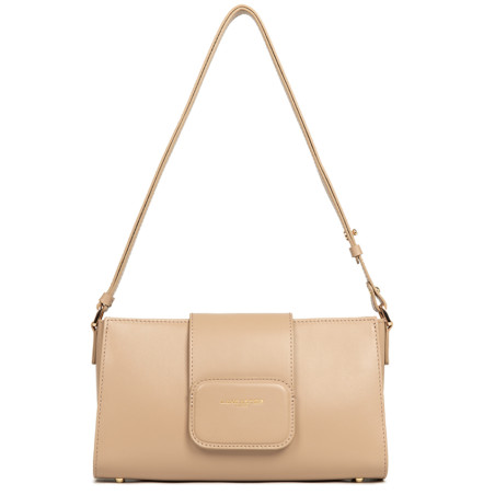 Lancaster Paris Pad Large Trotter Bag 480-055 Dark Beige