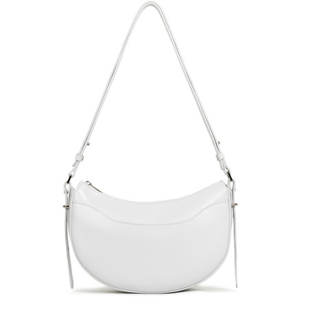 Lancaster Suave Ace Sac Demi Lune 433-28 Gris Clair
