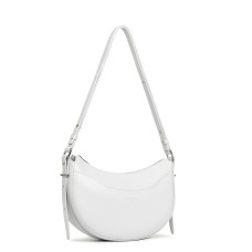Lancaster Suave Ace Demi Lune Bag 433-28 Light Grey