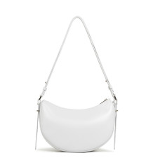 Lancaster Suave Ace Demi Lune Bag 433-28 Light Grey
