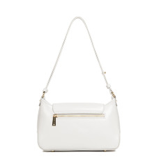 Lancaster Suave Evenly Sac Besace Cuir 480-026 Gris Clair