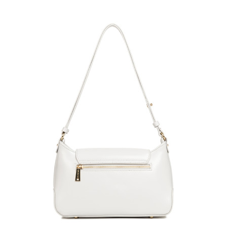 Lancaster Suave Evenly Sac Besace Cuir 480-026 Gris Clair dos