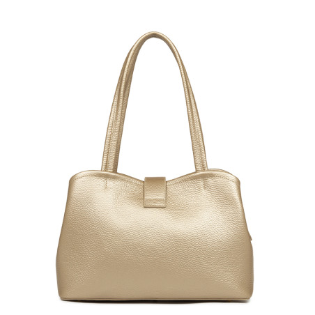Lancaster Top Double Sac Porté Epaule 470-68 Champagne In Nude dos