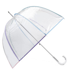 Isotoner Long Cane Umbrella PVC/Pastel