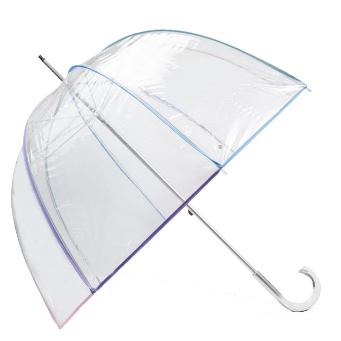 Isotoner Long Cane Umbrella PVC/Pastel
