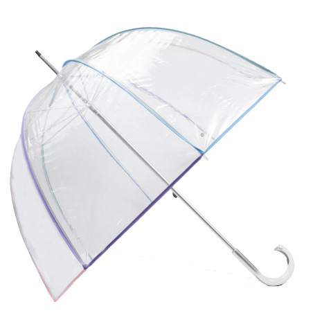 Isotoner Long Cane Umbrella PVC/Pastel