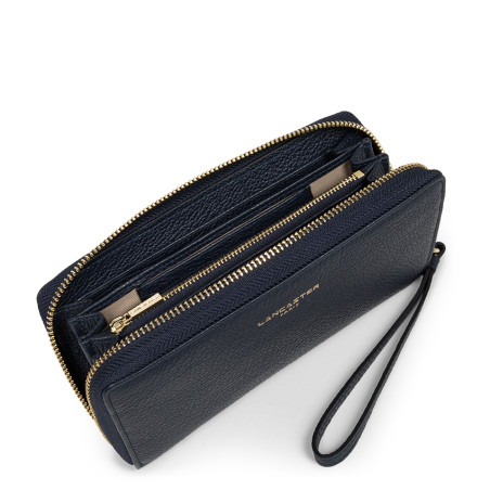 Lancaster Dune Portefeuille et Compagnon 129-18 Dark Blue