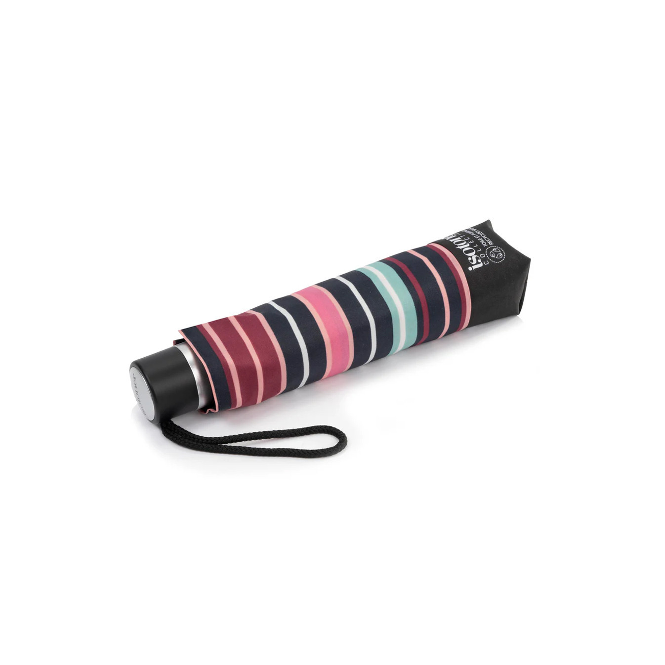 Isotoner Manual Folding Resistant Blush Umbrella