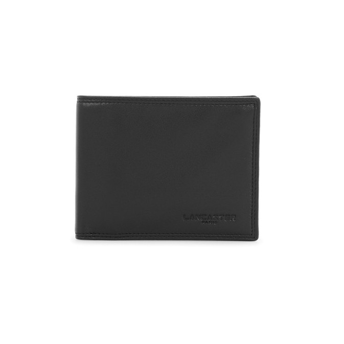 Lancaster Soft Vintage Homme Portefeuille 120-11 Noir