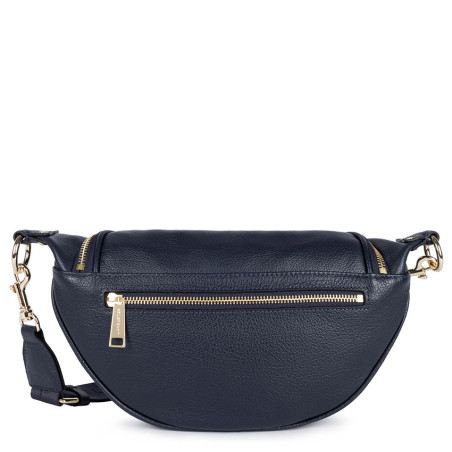 Lancaster Dune Banana Bag 529-85 Navy Blue