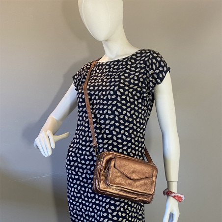 Farfouillette Multipocket Trolley Bag Bronze