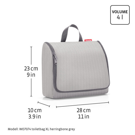 Reisenthel Toiletbag Trousse De Toilette XL Leo Nero