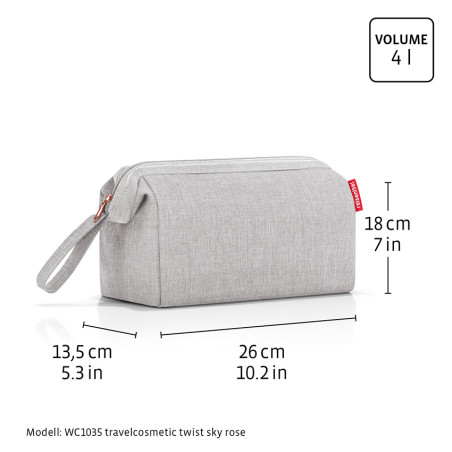 Reisenthel Travelcosmectic Leo Nero Makeup Bag